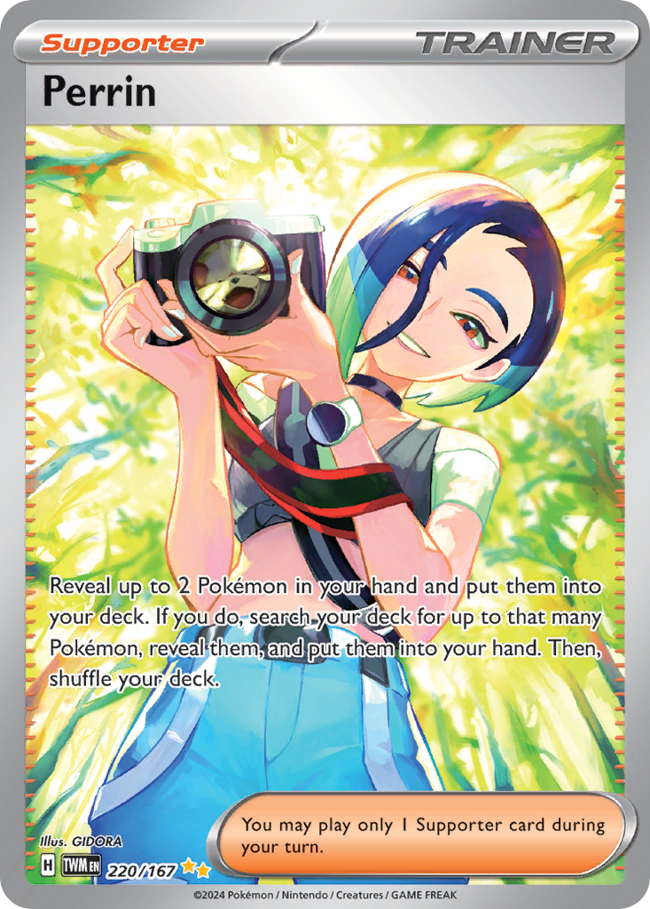 Perrin 220/167 Twilight Masquerade Pokémon card | Pokebundles Ireland