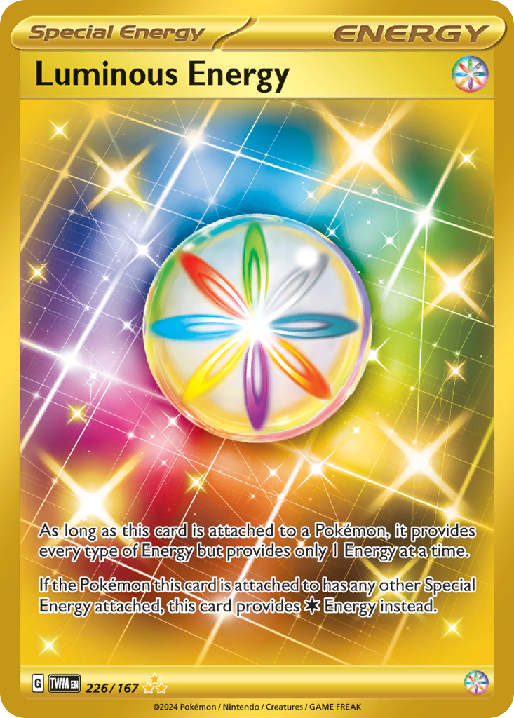 Luminous Energy 226/167 Twilight Masquerade Pokémon card | Pokebundles Ireland