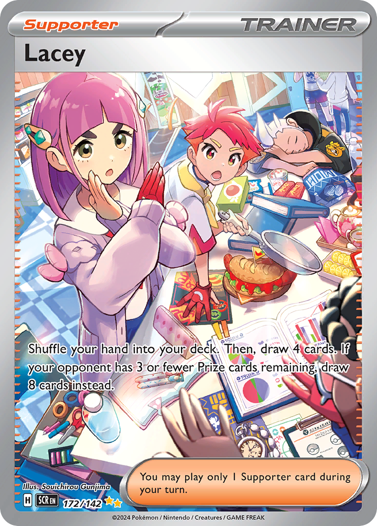 Lacey 172/142 Stellar Crown Pokémon card | Pokebundles Ireland