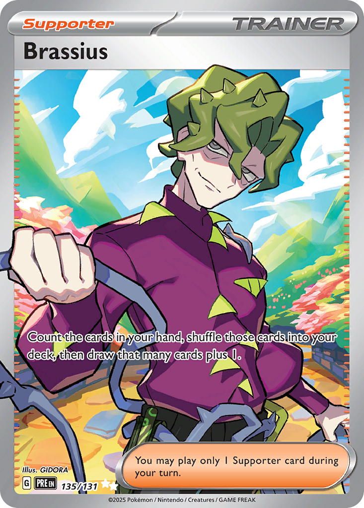 Brassius 135/131 Prismatic Evolutions Pokémon card | Pokebundles Ireland
