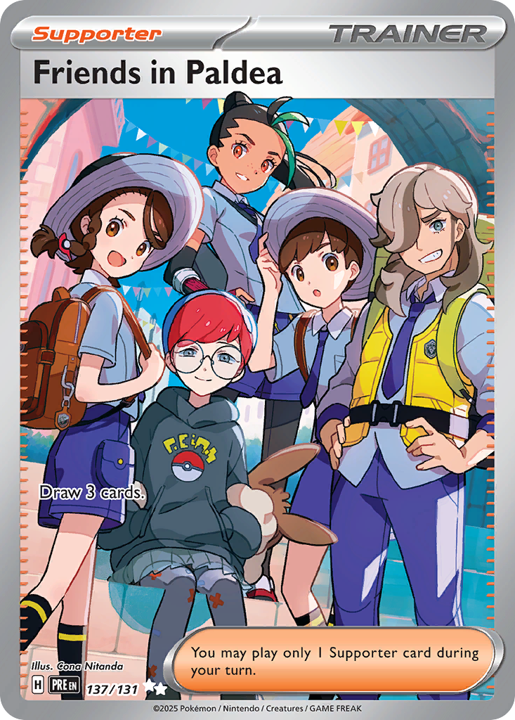 Friends in Paldea 137/131 Prismatic Evolutions Pokémon card | Pokebundles Ireland