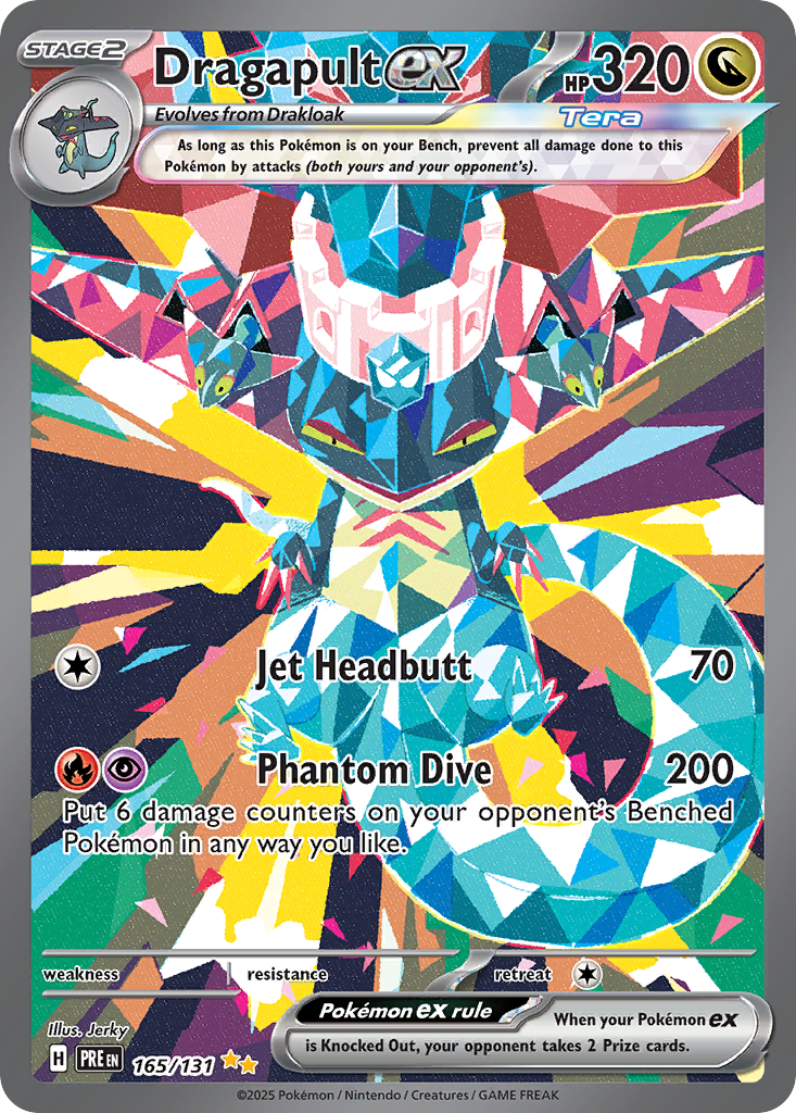 Dragapult ex 165/131 Prismatic Evolutions Pokémon card | Pokebundles Ireland