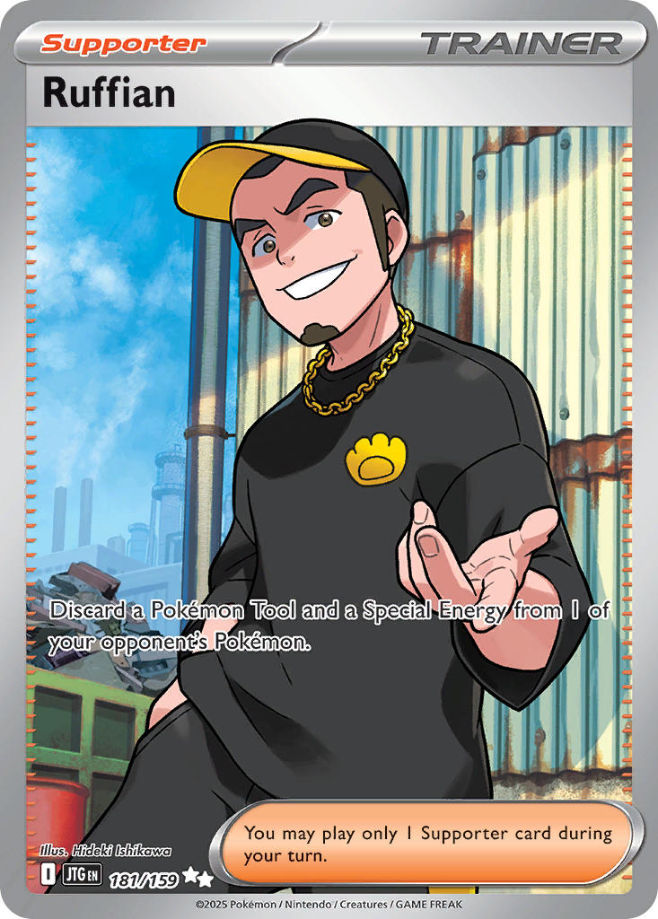 Ruffian 181/159 Journey Together Pokémon card | Pokebundles Ireland
