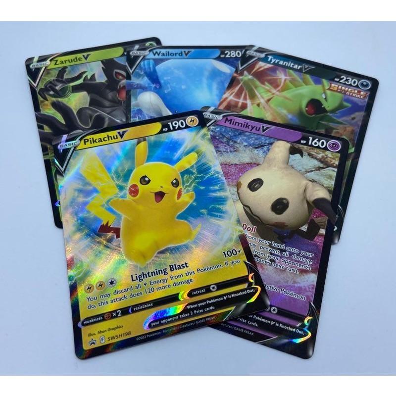 Buy Pokemon TCG - 5 random V/EX cards and 3 mystery cards – | Pokémon TCG – Pokebundles Ireland