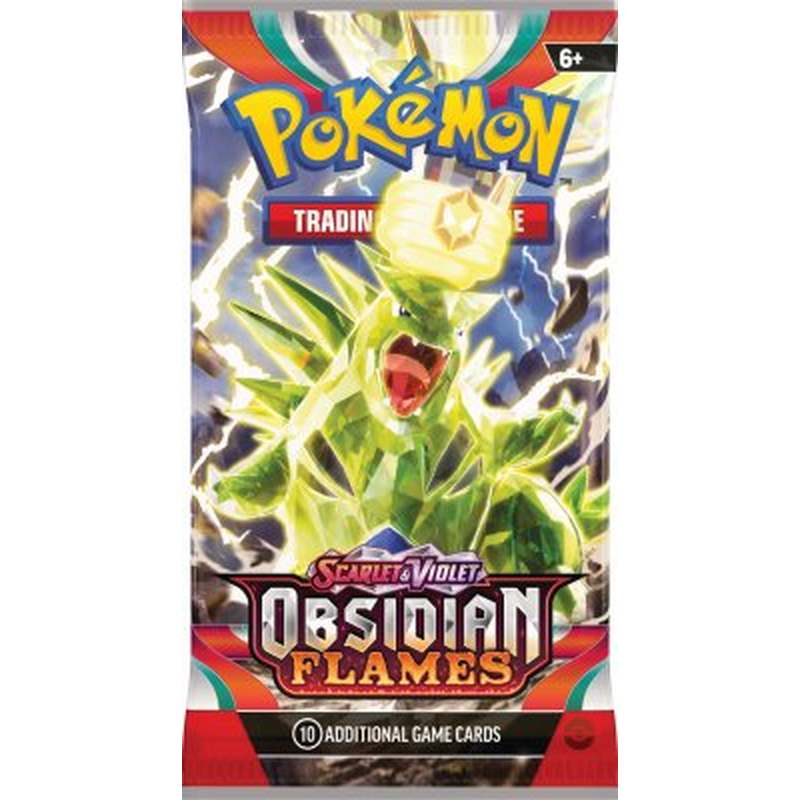 Buy Pokemon Trading Card Game Obsidian Flames Booster Pack – | Pokémon TCG – Pokebundles Ireland