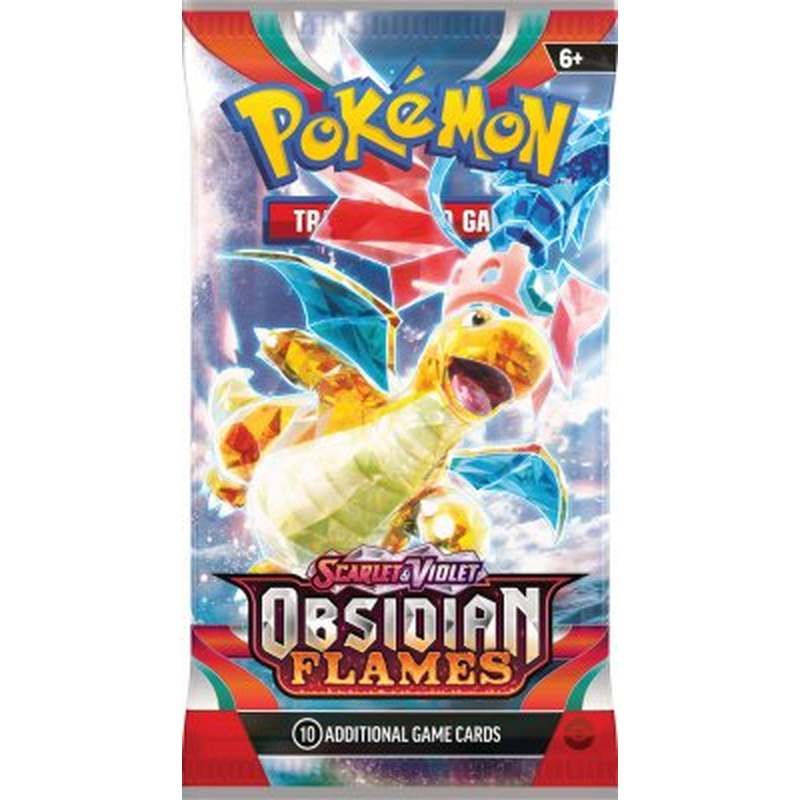 Buy Pokemon Trading Card Game Obsidian Flames Booster Pack – | Pokémon TCG – Pokebundles Ireland