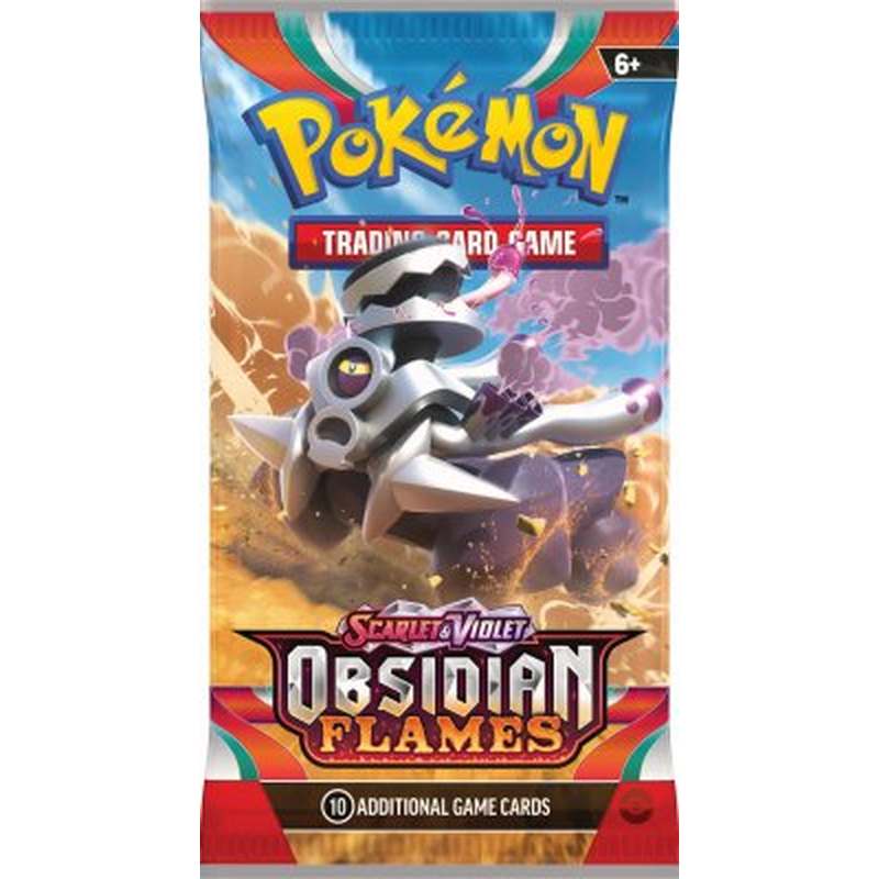 Buy Pokemon Trading Card Game Obsidian Flames Booster Pack – | Pokémon TCG – Pokebundles Ireland
