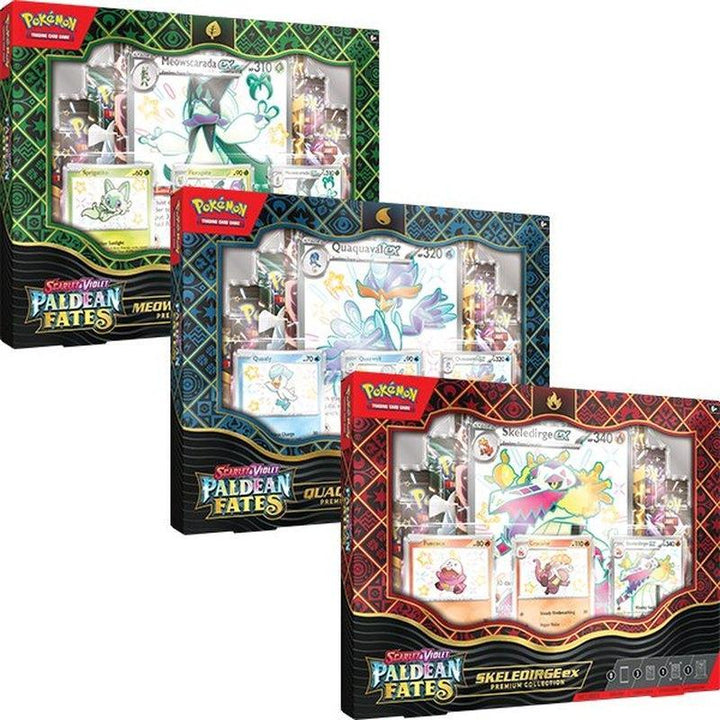 Buy Pokemon Trading Card Game Paldea Fates Premium Collection – | Pokémon TCG – Pokebundles Ireland
